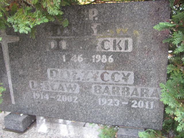 Grób Barbara Dołżycka