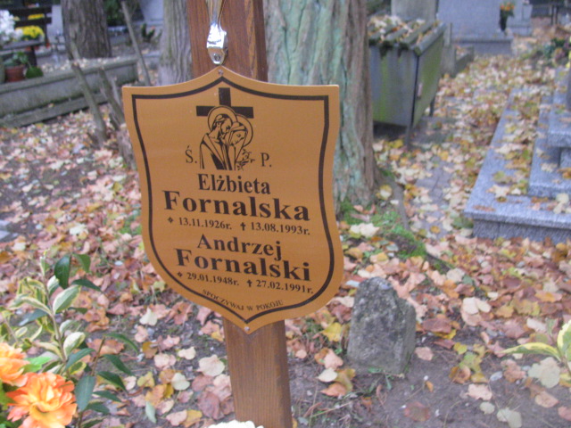 Grób KRZYSZTOF FORNALSKI