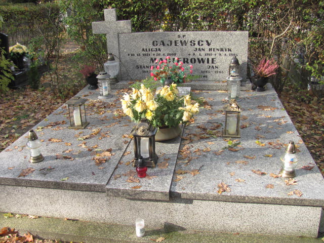 Grób Aleksandra Krawczyńska-Szumilas