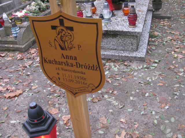 Grób Anna Kucharska-Dróżdż
