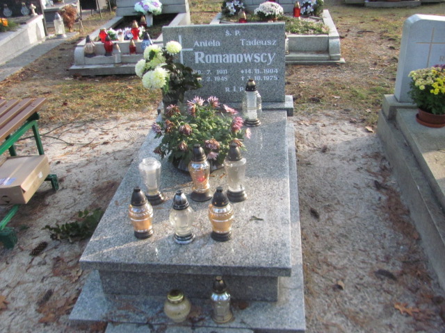 Grób Janina Romanowska-Pawliszyn 