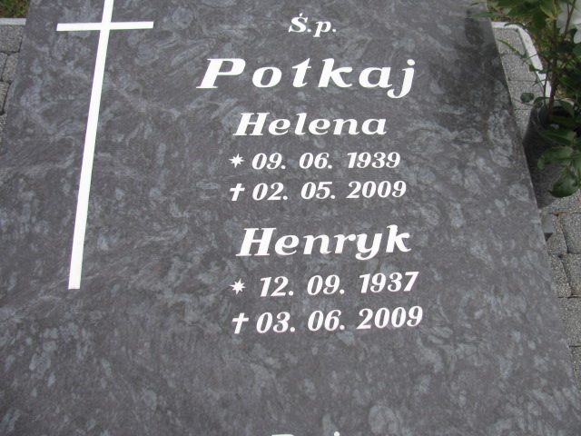 Grób Henryk Potkaj