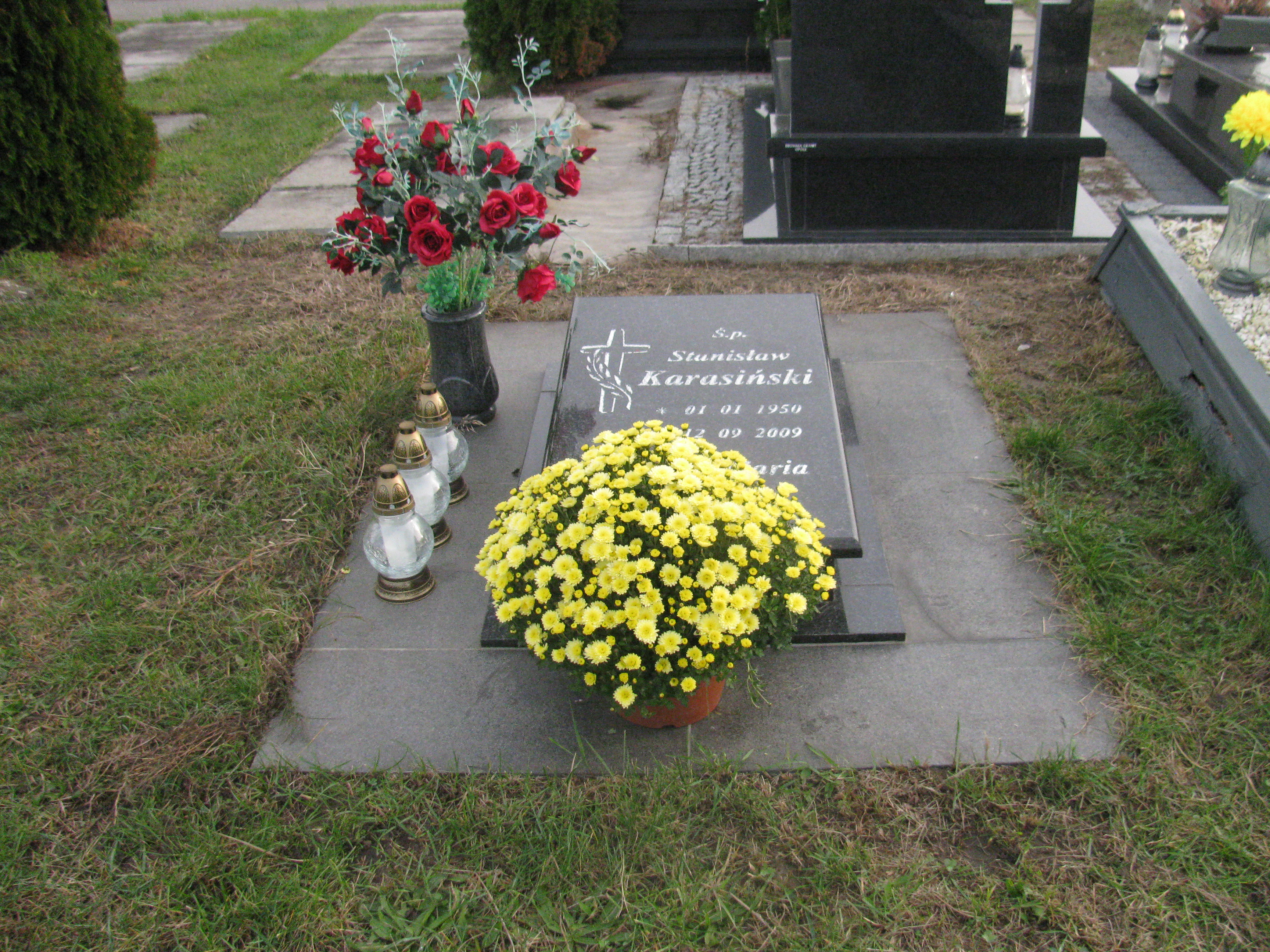 Grób Stanisław Karasiński