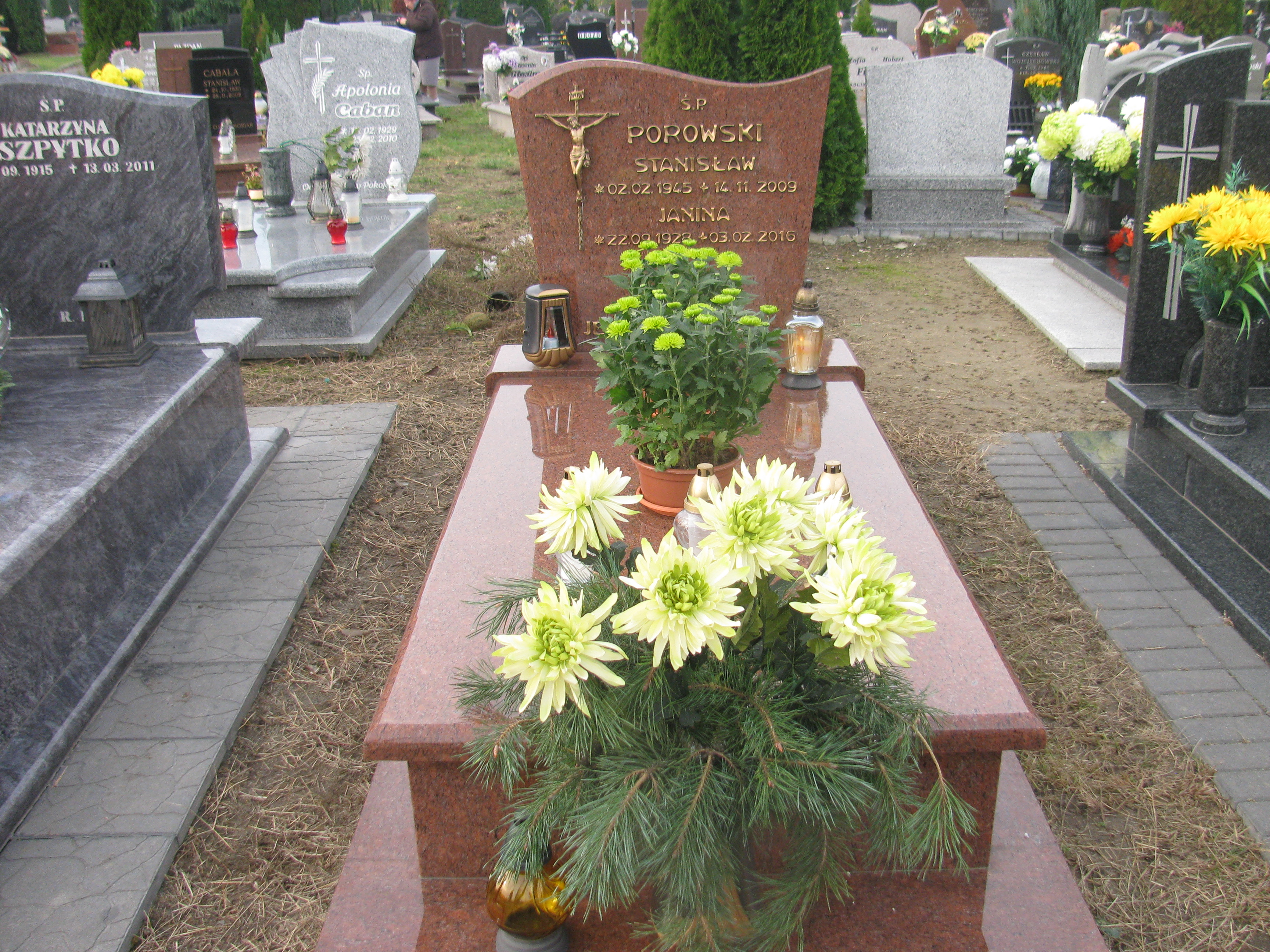 Grób Janina Porowska