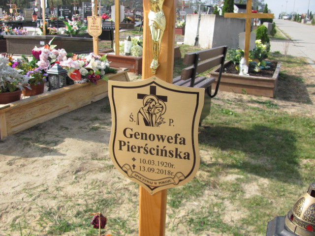 Grób Genowefa Pierścińska