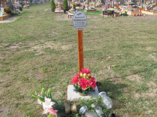 Grób Krzysztof Malinowski