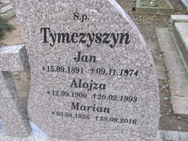 Grób Hildegarda Tymczyszyn