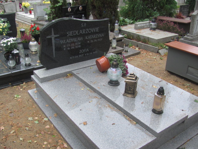 Grób Władysław Siedlarz