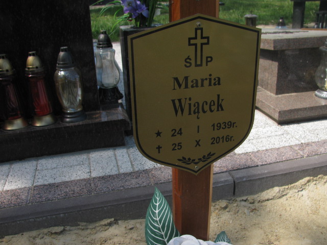 Grób WŁADYSŁAW WIĄCEK
