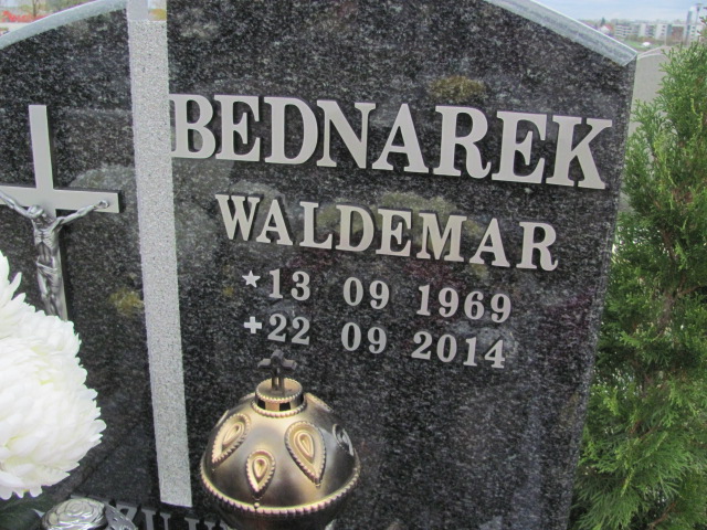 Grób Waldemar Bednarek