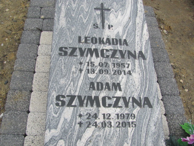 Grób Leokadia Szymczyna