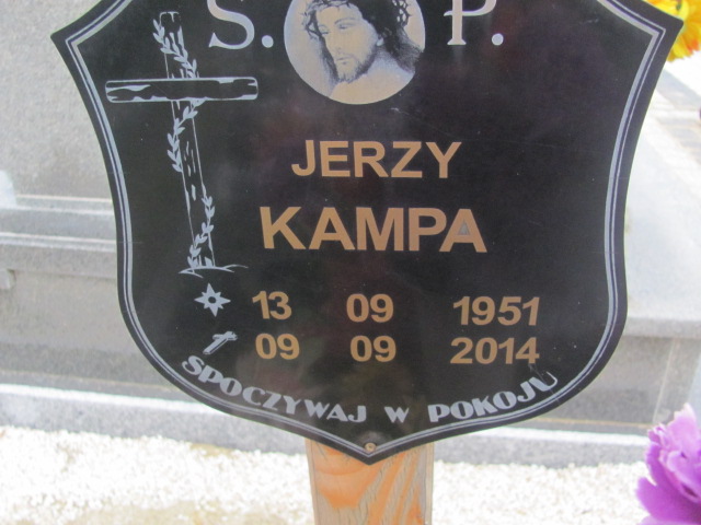 Grób Jerzy Kampa