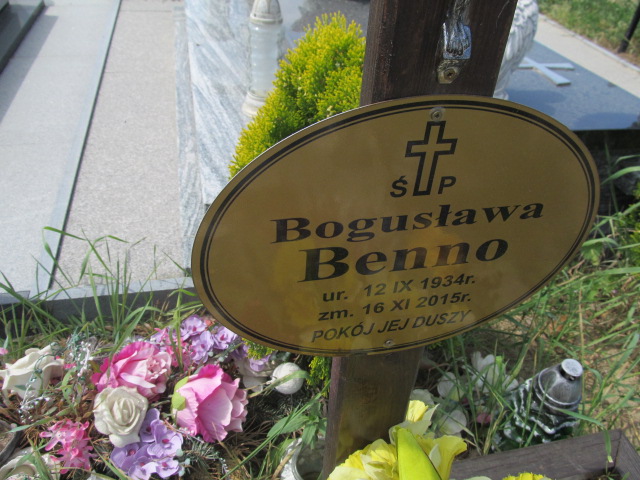 Grób Bogusława Benno
