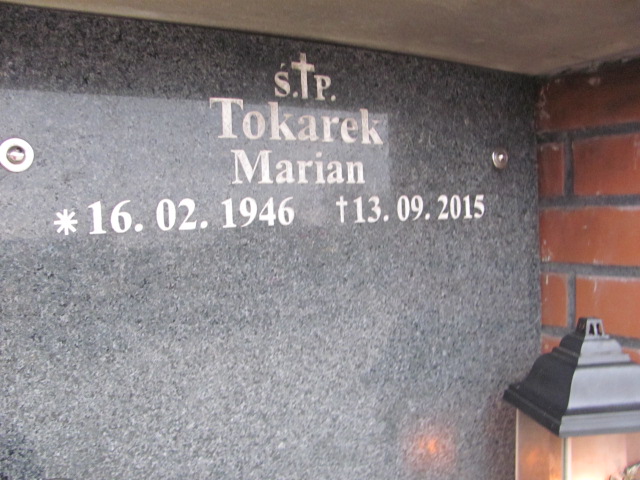 Grób Marian Tokarek