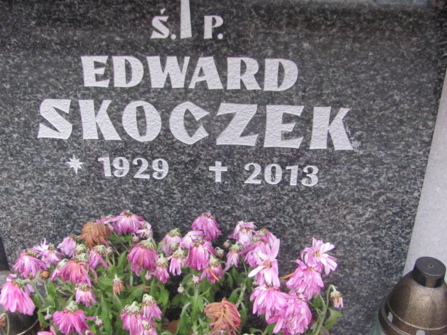 Grób Edward Skoczek